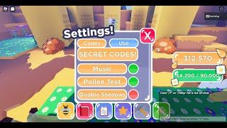 All Codes for The Bees History on Roblox!