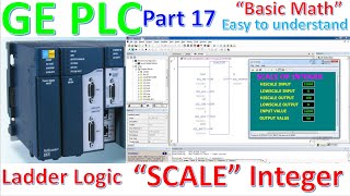 Proficy Machine Edition software connect with PLC GE about "SCALE" Integer