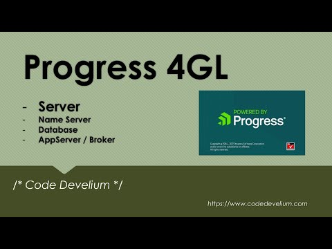 4. Progress 4GL. Configurar NameServer, Database y AppServer Broker