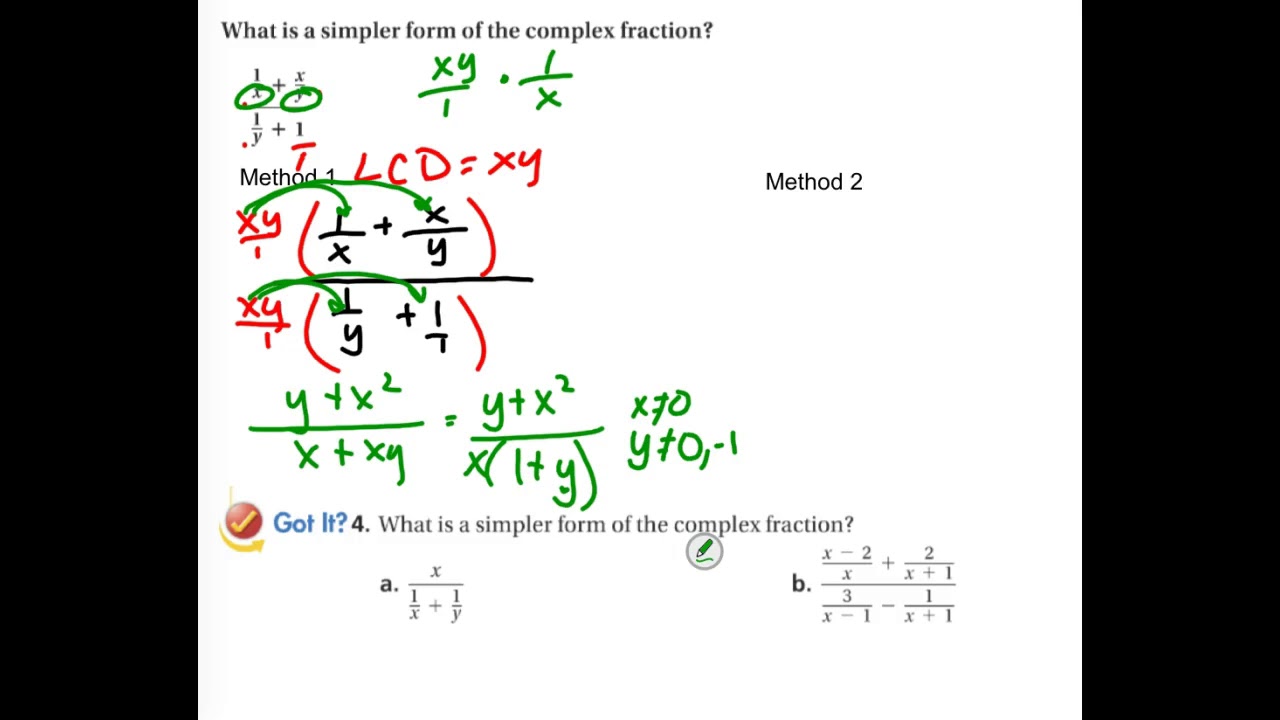 Alg 2 Video Notes Sec. 8.5b - YouTube