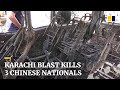 3 Chinese staff of Confucius Institute killed in Karachi bomb attack