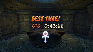 Crash Bandicoot 2 - N. Sane Trilogy - Platinum Time Trial #1: Turtle Woods - 43:66