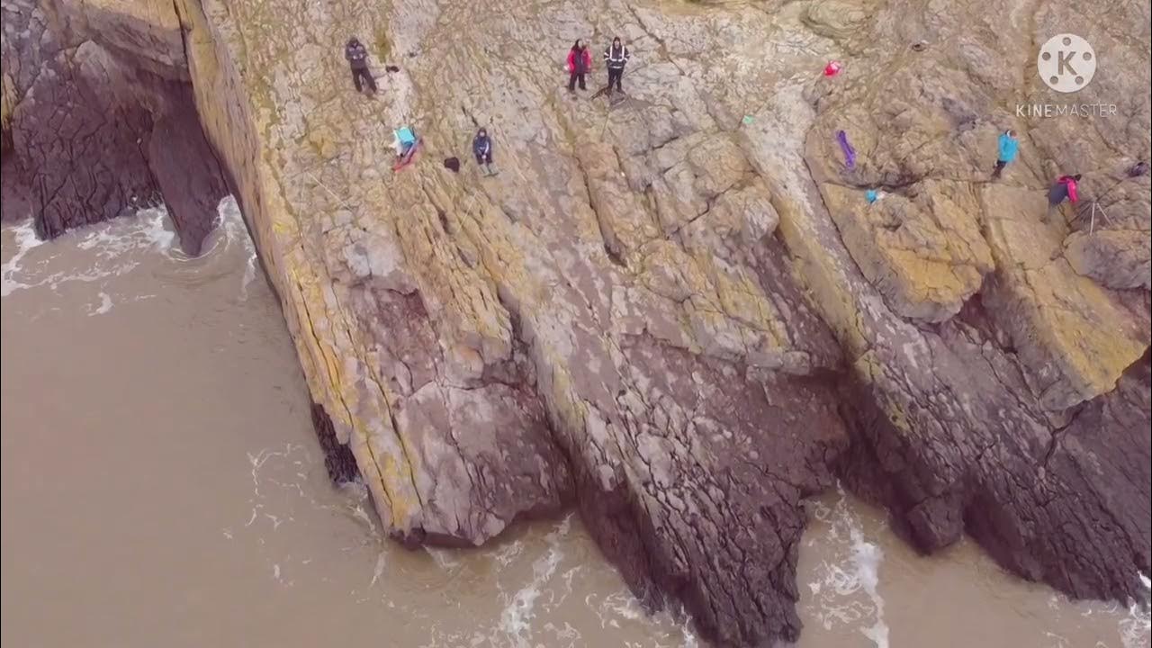friars point Barry Island drone footage YouTube