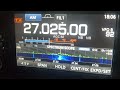 Superbowl channel am 27025 mhz 11m propagation between usa and france 27022023