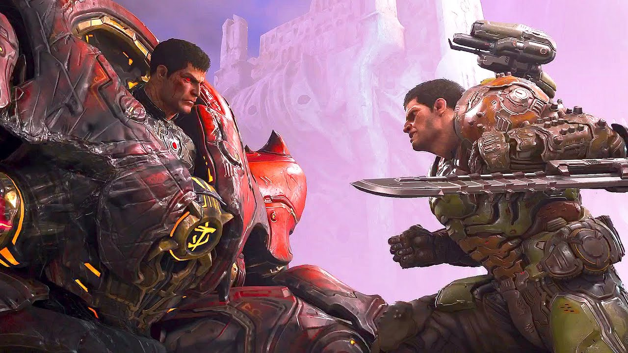 DOOM Slayer vs. Dark Lord YouTube