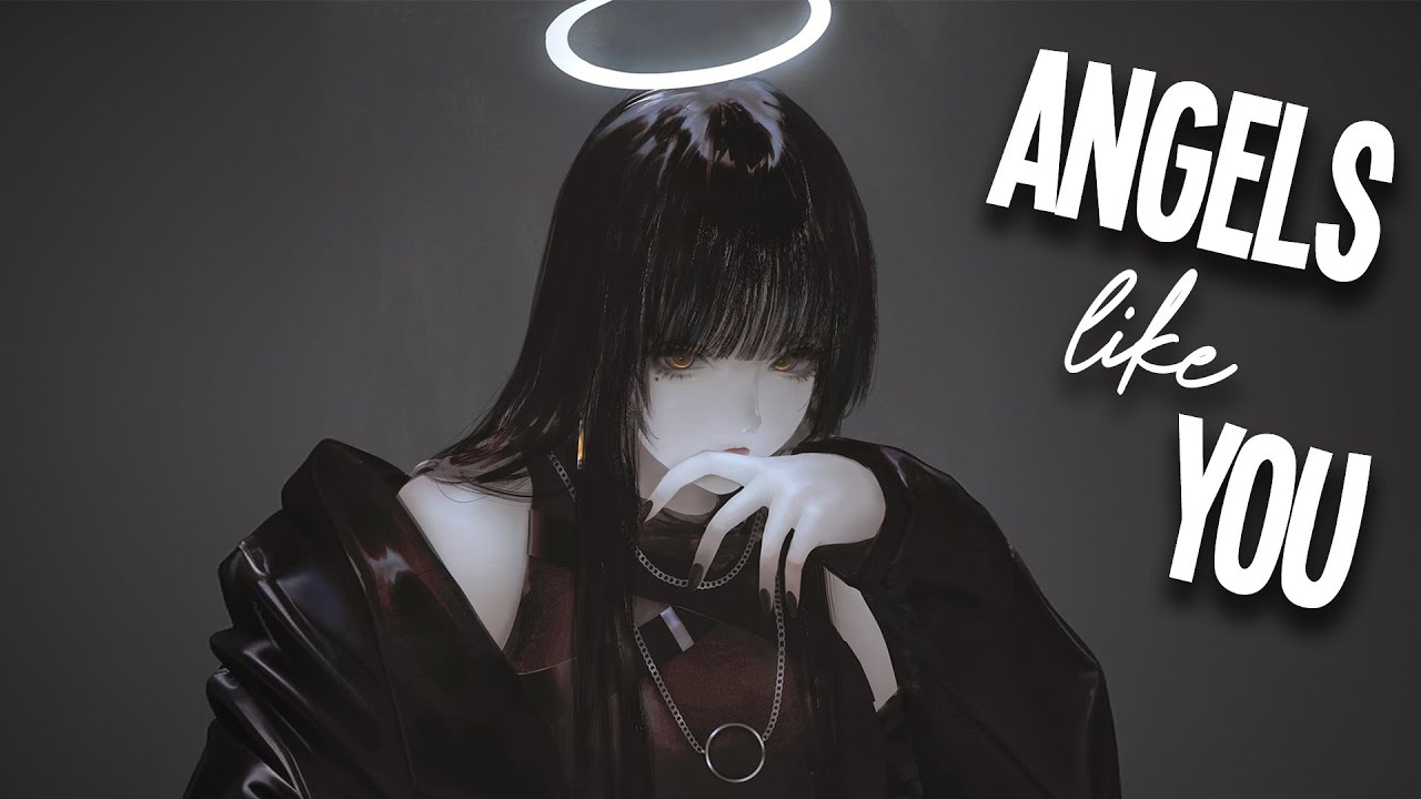 ♪ Nightcore - Angels Like You → Miley Cyrus (Lyrics)