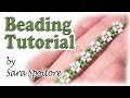 BeadsFriends: bead flowers for beginners - Daisy chain - DIY ring, bracelet, necklace