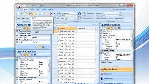 Password Generator by BinaryMark - Password Generator Presentation