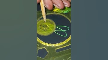 Scratch paper spirograph fail #ytshorts #shortvideo #shortsfeed #art