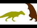 Zhuchengtyrannus vs t rex stick nodes dinosaurs