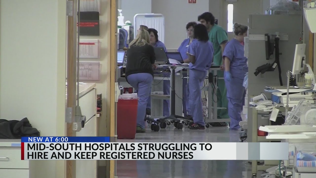 Hospitals struggle to hire, keep registered nurses YouTube