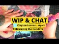 Diamond Paint With Me | WIP &amp; Chat | How I spent my holidays, bye Clayton and more