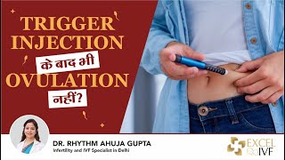 Trigger Injection के बाद भी Ovulation नहीं ? Luteinized Unruptured Follicle | Dr Rhythm Gupta, Delhi