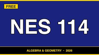 Famous NES 114 Algebra & Geometry Study Guide | Elementary Education | Exam Prep 2026 Profile