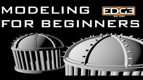 3D Modeling basics - P.2 -  Maya 2012 Tutorial Series For Beginners HD 1080p