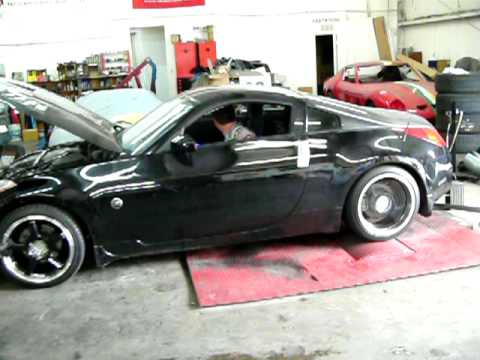 Z-Fever 350Z VQ35DE Turbonetics Turbo Kit on the D...