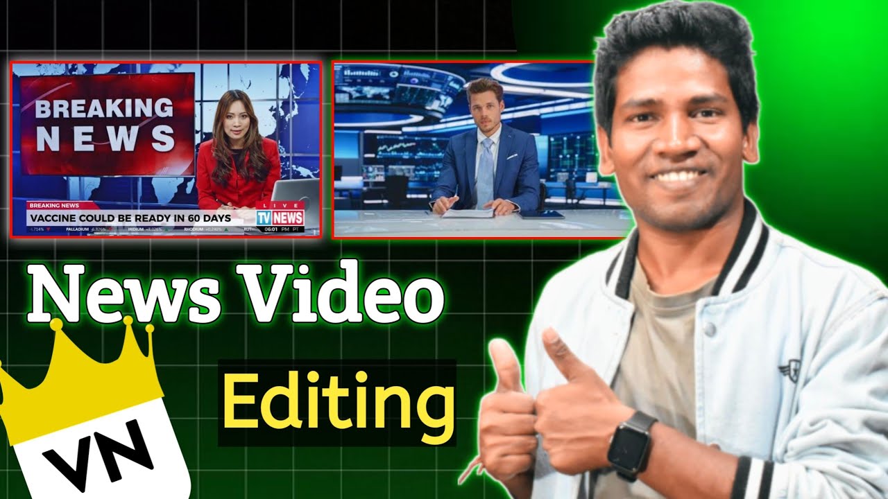 YouTube News Video Editing | How To Edit News Video | Mobile Se News ...