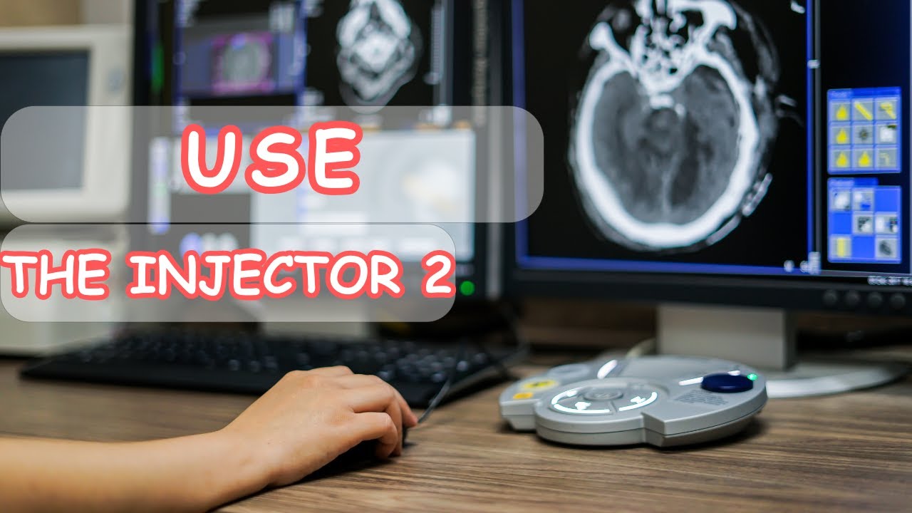 تعلم كيفية استخدام الانجكتور فى الاشعه المقطعية