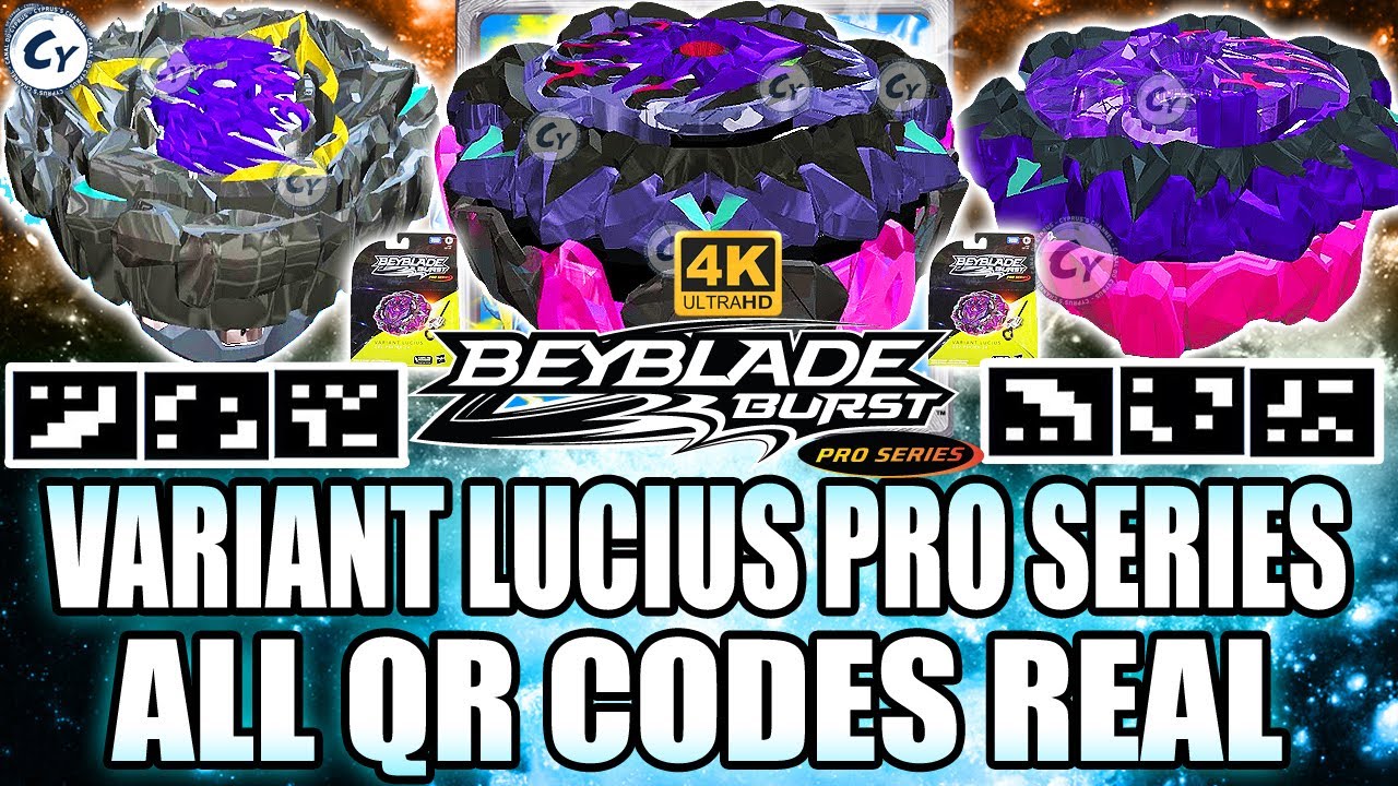 Qr Variant Lucius Pro Series Qr Code All Lucius Beyblade Burst Pro