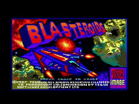 Blasteroids Title Music for the Amstrad CPC
