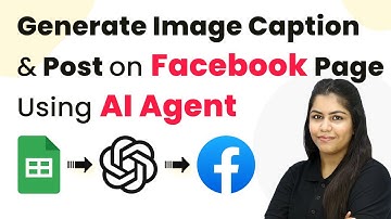 How to Generate Image Caption and Post on Facebook Page Using AI Agent