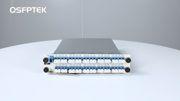 40 Channels Fiber DWDM Demux Module | QSFPTEK