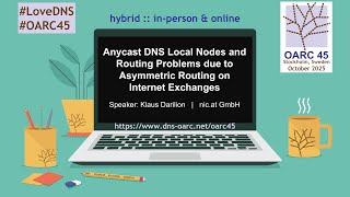 Anycast DNS Local Nodes and Routing Problems due to Asymmetric Routing on Internet Exchanges