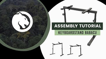 Blackpanthersystem Assembly Tutorial: Babacu Keyboard Stand (1 Level)