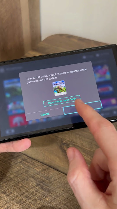 Nintendo’s Virtual Game Card?