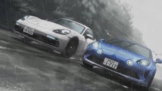 Alpine A110 VS Porche 718 GTS MF Ghost Season 2