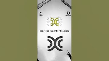 Logo Design Process - Create A Vector logo Adobe Illustrator | D Shots| DesignTech Studio #logo