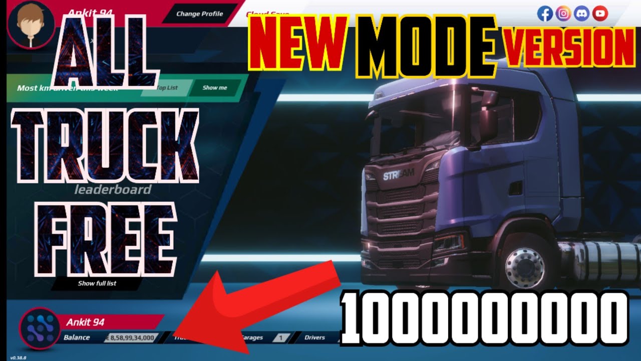 TRUCKERS OF EUROPE 3 APK MOD DINHEIRO INFINITO VERSÃO 0.39.0 ATUALIZADO 2023  