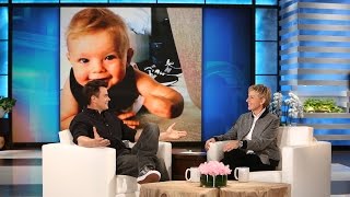 josh duhamel on his baby