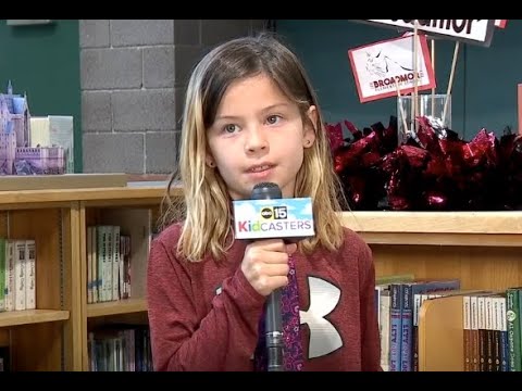 Kidcaster Elizabeth gives your Monday morning forecast from Broadmor Elementary School
