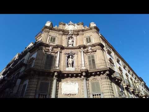 Videó: A Piazza Vigliena leírása és fotók - Olaszország: Palermo (Szicília)