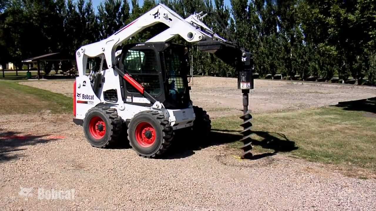 Bobcat Auger Attachment YouTube