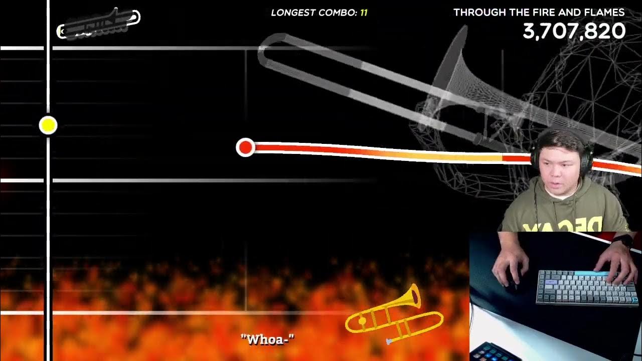 Through the Fire and Flames' by DragonForce by an An Average Tromboner