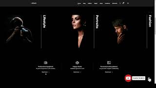 Somo - Creative MultiPurpose WordPress Theme responsive photography Website Builder