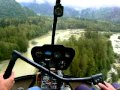 High Speed Low Altitude Pass over Pitt Lake River