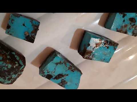 فیروزه نیشابوری تیزبر شده آماده تراش