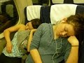 sleeping on Japanese trains