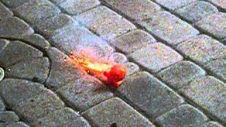 awesome plastic egg shell explosion