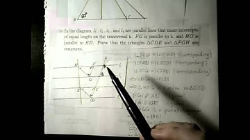 2012 Leaving Cert Maths HL P2 Q6A (Geometry)