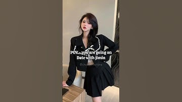 POV - you are going on date with jimin 💜✨@chavi_creations #korean#viral#aesthetic #trending#shorts