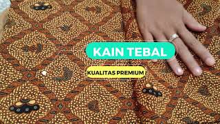 Kain Batik Jarik PREMIUM Motif SIDOMUKTI Bahan Halus  Adem Nyaman dipakai