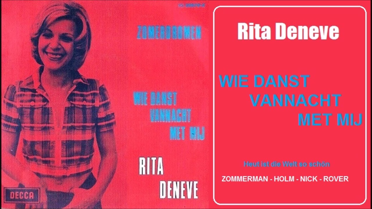 Wie danst vannacht met mij – Rita Deneve