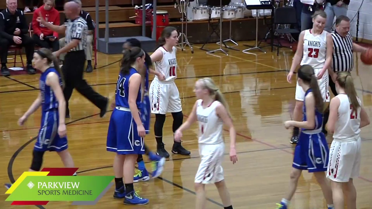 Carroll 62 at Bishop Luers 59 | Girls Basketball Broadcast 1-13-17 indiana high school athletic association football