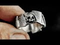 Casting Silver CHAOS Ring At Home