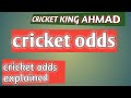 Cricket odds  cricket odds explained ipl2023