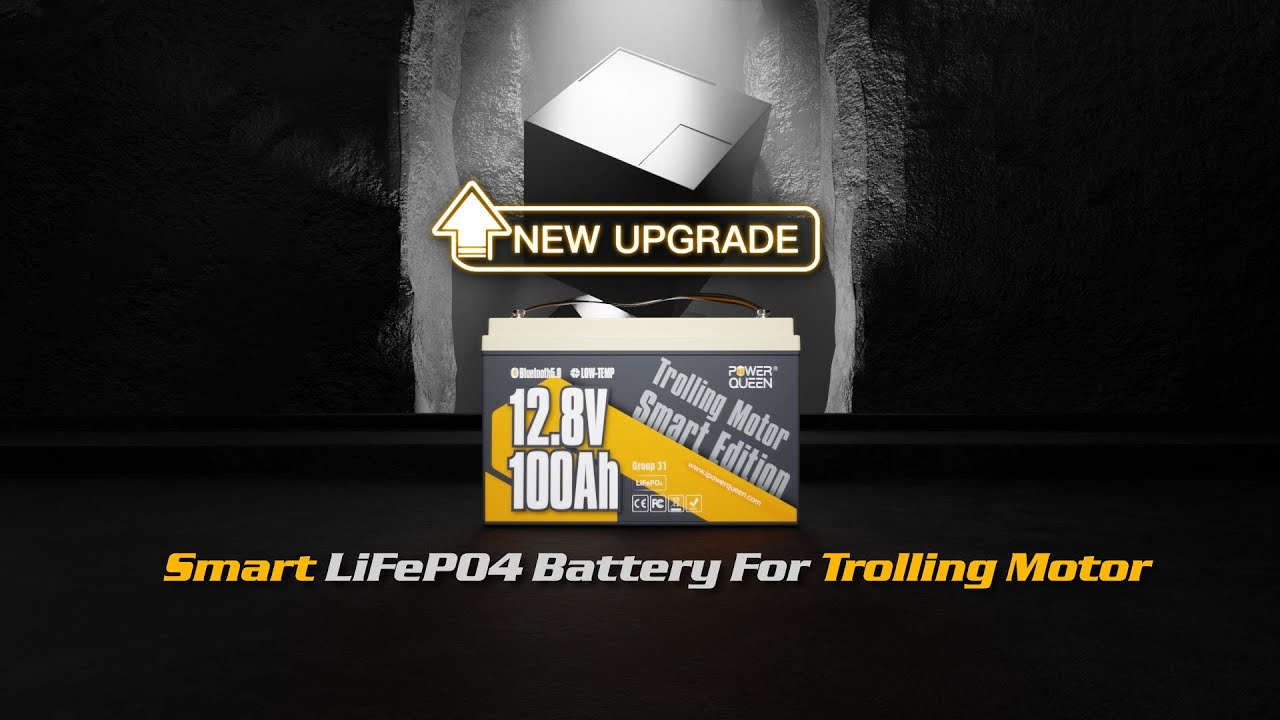 Reliable Power Companion: Power Queen 12V 100Ah Group 31 Bluetooth